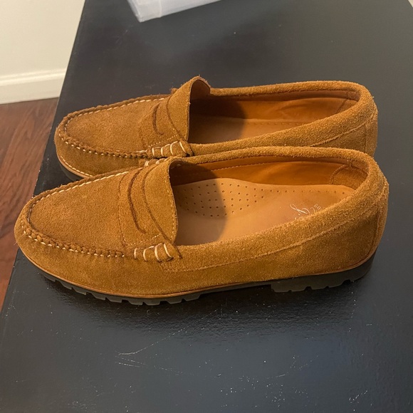J. Crew Brown Suede Loafers